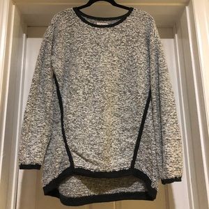 Black and white Lou & Grey Sweater. Size Large